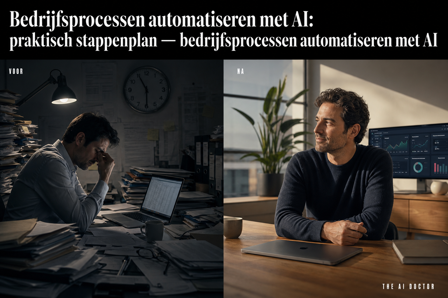 Bedrijfsprocessen automatiseren met AI: praktisch stappenplan
